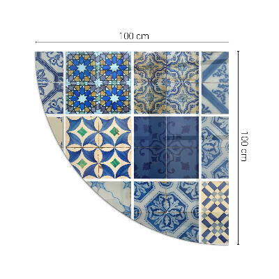 Sticlă sub șemineu sfert Ceramic tile patterns