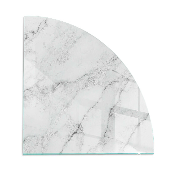 Sticlă sub șemineu sfert Marble pattern with veins