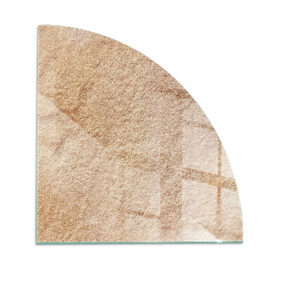 Protecție sub sobă sfert Natural stone texture