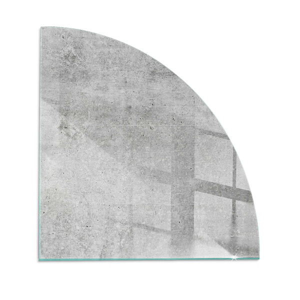 Sticlă sub șemineu sfert Raw concrete texture
