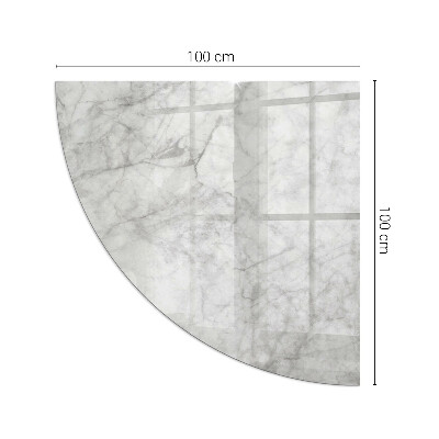 Sticlă sub șemineu sfert Marble structure pattern