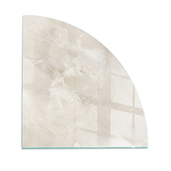 Protecție sub sobă sfert Natural marble pattern
