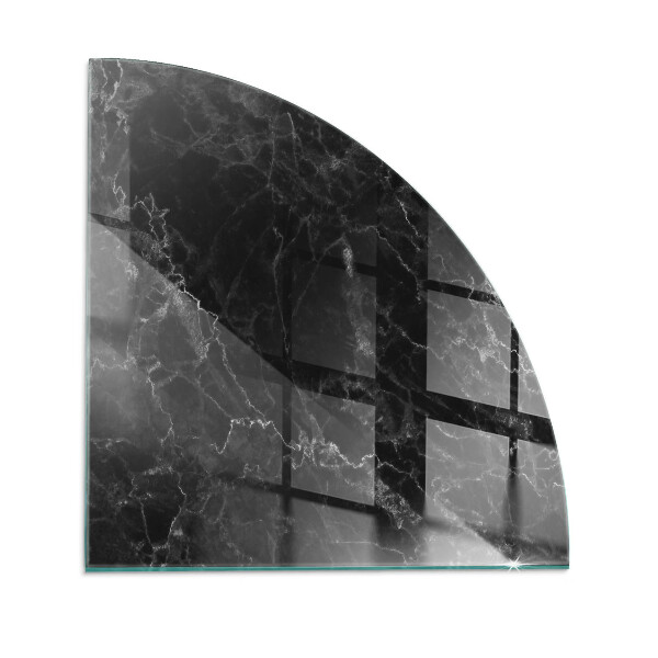 Sticlă sub șemineu sfert Elegant marble pattern