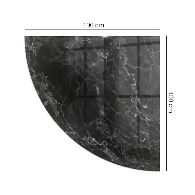Sticlă sub șemineu sfert Elegant marble pattern