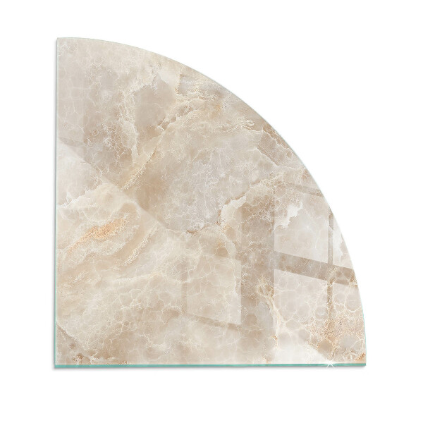 Protecție sub sobă sfert Natural stone pattern