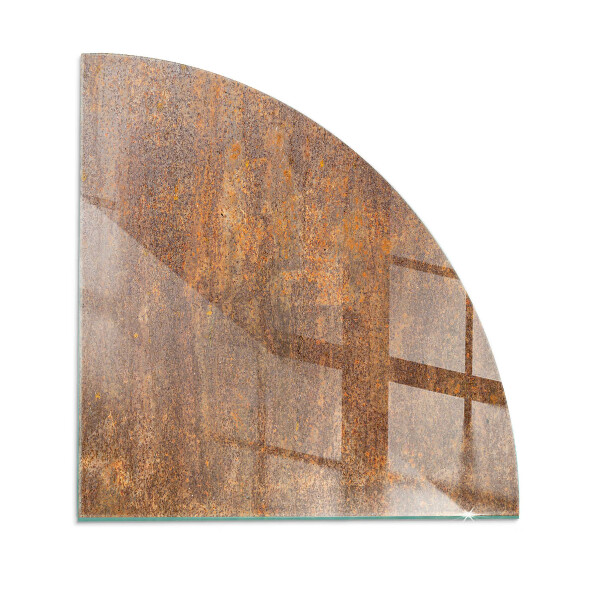 Sticlă sub șemineu sfert Rust texture on metal