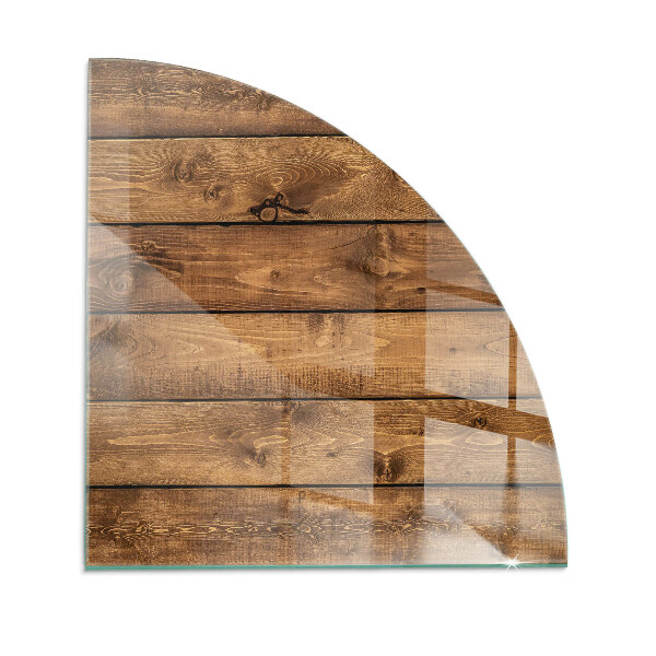 Sticlă sub șemineu sfert Wooden board with grain
