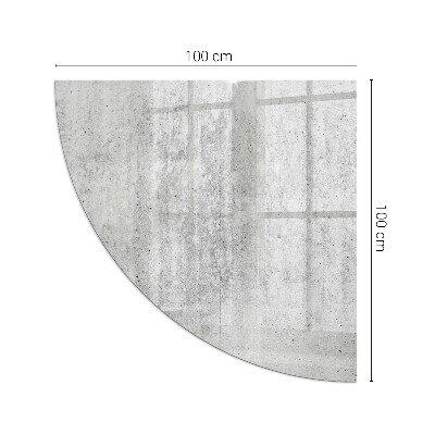 Sticlă sub șemineu sfert Raw concrete texture