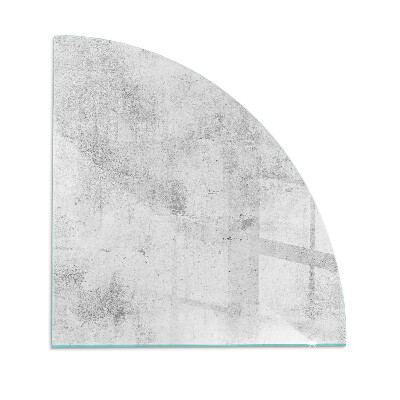 Protecție sub sobă sfert Raw concrete texture