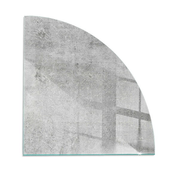 Sticlă sub șemineu sfert Raw concrete texture