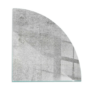 Sticlă sub șemineu sfert Raw concrete texture