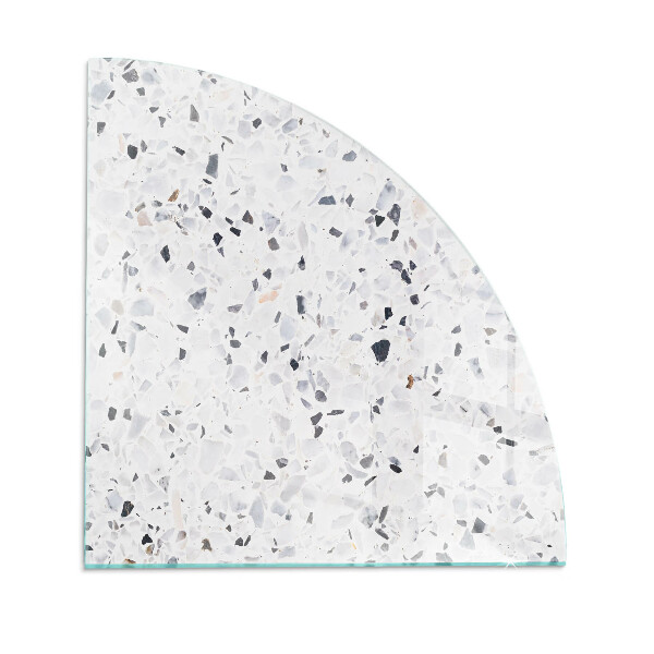Sticlă sub șemineu sfert Stone pattern with particles