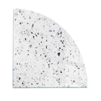 Sticlă sub șemineu sfert Stone pattern with particles