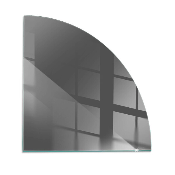 Protecție sub sobă sfert Color Gray-brown