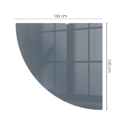 Protecție sub sobă sfert Color Dark blue