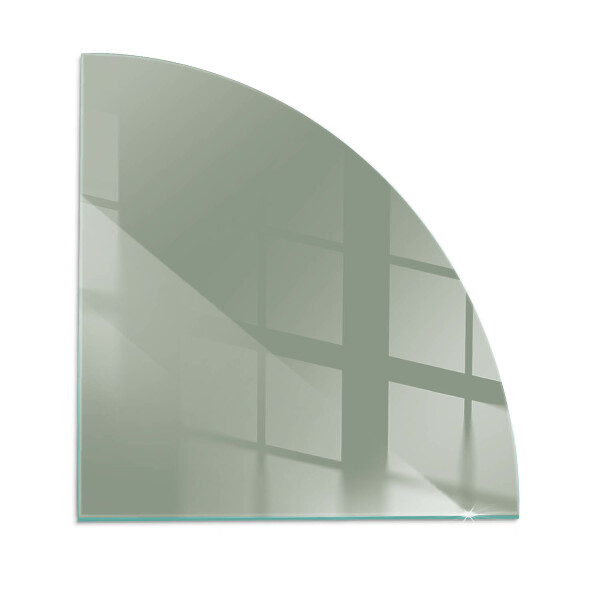 Protecție sub sobă sfert Color grey-green