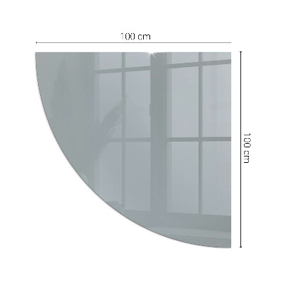 Protecție sub sobă sfert Color Gray