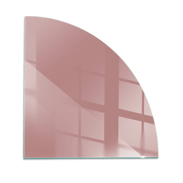 Protecție sub sobă sfert Color Pink