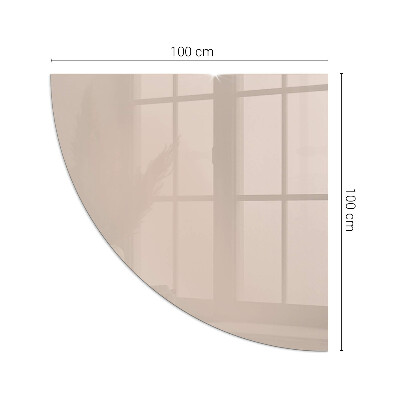 Protecție sub sobă sfert Color: Light brown