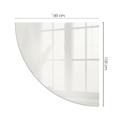 Protecție sub sobă sfert Ivory color