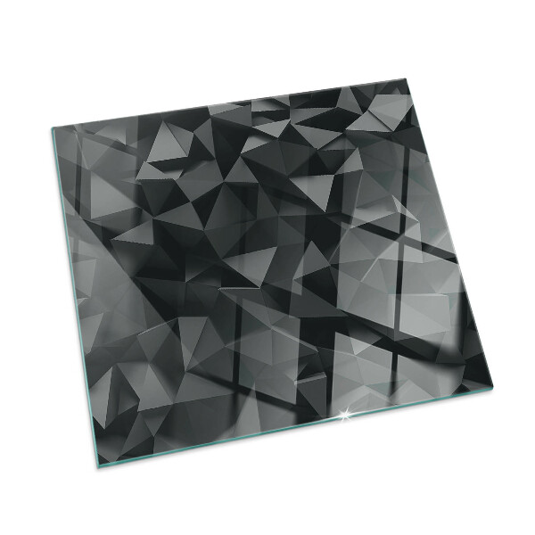 Sticlă securizată protecție sub sobă Geometrie tridimensională