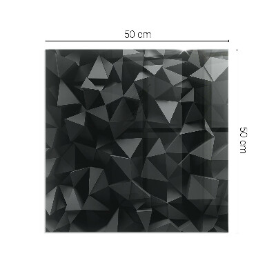 Sticlă securizată protecție sub sobă Geometrie tridimensională