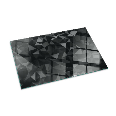 Sticlă securizată protecție sub sobă Geometrie tridimensională