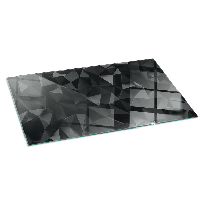 Sticlă securizată protecție sub sobă Geometrie tridimensională