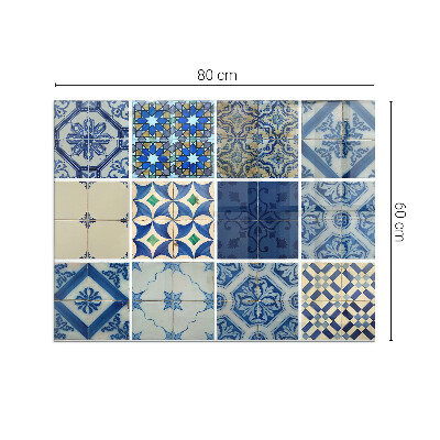 Sticlă securizată protecție sub sobă Modele de plăci ceramice
