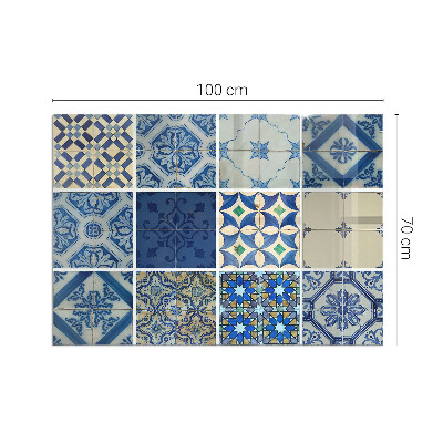 Sticlă securizată protecție sub sobă Modele de plăci ceramice