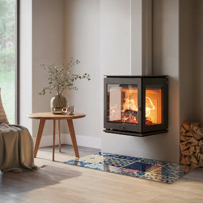 Sticlă securizată protecție sub sobă Modele de plăci ceramice