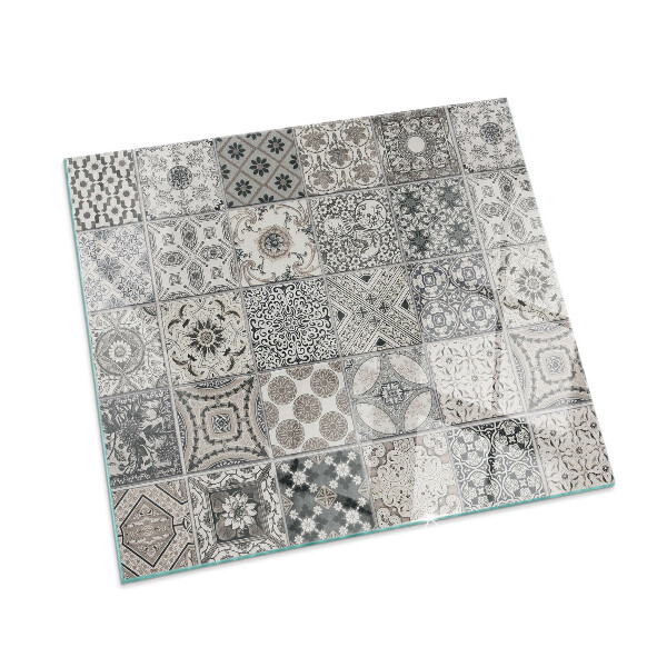 Sticlă dreptunghiulară pentru șemineu Modele decorative de faianță