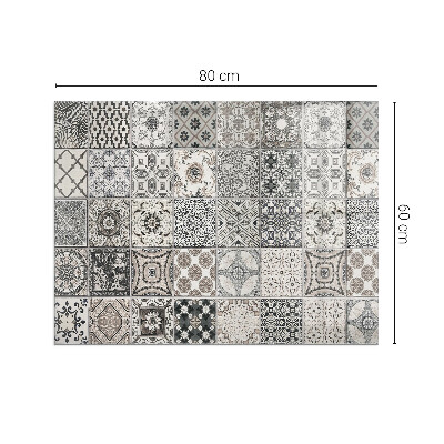 Sticlă dreptunghiulară pentru șemineu Modele decorative de faianță