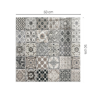 Sticlă dreptunghiulară pentru șemineu Modele decorative de faianță