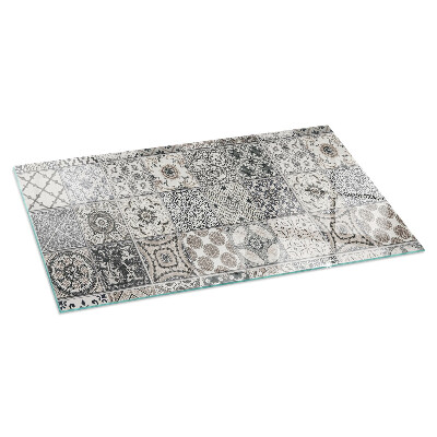 Sticlă dreptunghiulară pentru șemineu Modele decorative de faianță