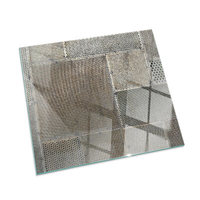 Sticlă securizată protecție sub sobă Model de tablă perforată