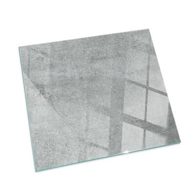 Sticlă securizată protecție sub sobă Textura beton brut