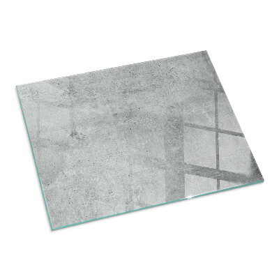Sticlă securizată protecție sub sobă Textura beton brut