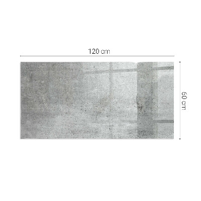 Sticlă securizată protecție sub sobă Textura beton brut