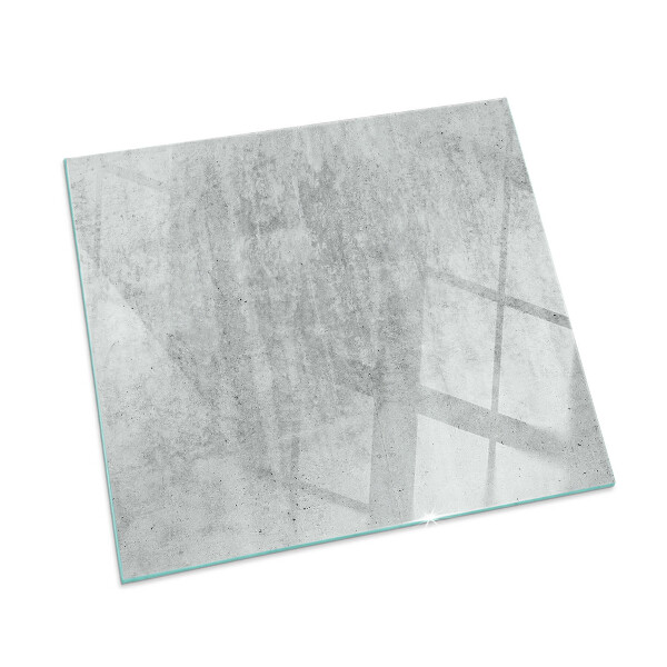 Sticlă securizată protecție sub sobă Textura beton brut