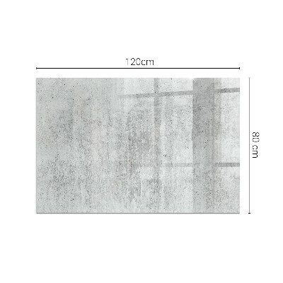 Sticlă securizată protecție sub sobă Textura beton brut