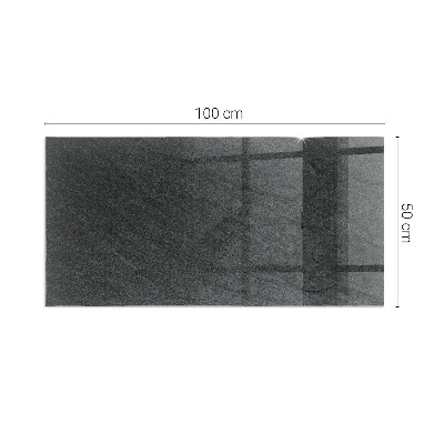 Sticlă dreptunghiulară pentru șemineu Textura suprafeței de piatră