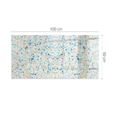 Sticlă securizată protecție sub sobă Model de textură abstractă