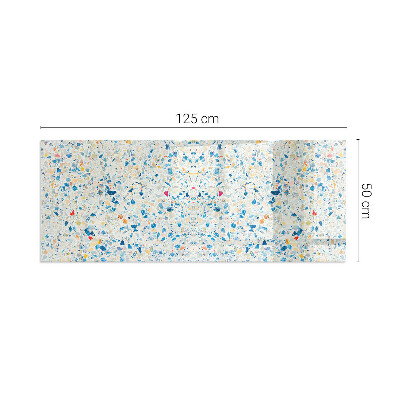 Sticlă securizată protecție sub sobă Model de textură abstractă