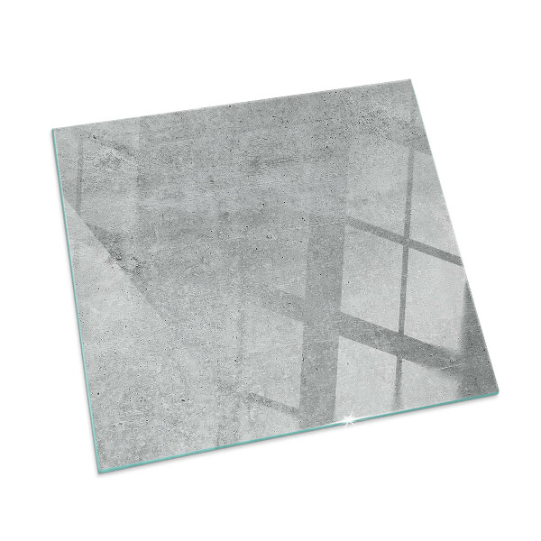 Sticlă securizată protecție sub sobă Textura beton brut
