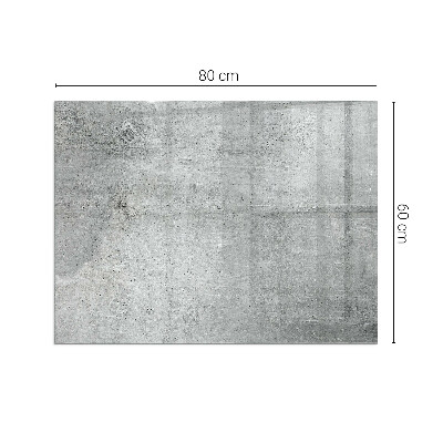 Sticlă securizată protecție sub sobă Textura beton brut