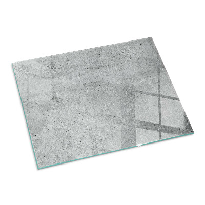Sticlă securizată protecție sub sobă Textura beton brut