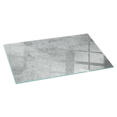 Sticlă securizată protecție sub sobă Textura beton brut