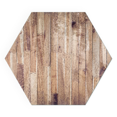 Hatszögletű kandalló alátét Harmonikus elrendezésű táblaminta