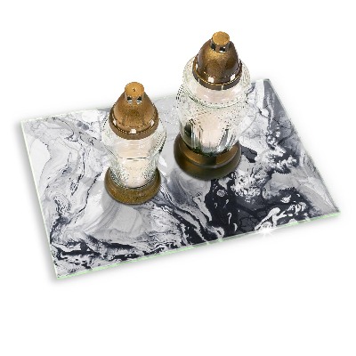 Coaster de lumânări mormânte decorativ Abstracția cernelii